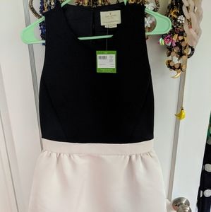 Kate Spade Satin Faille Bow Back Dress